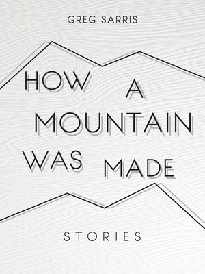 cover image of How a Mountain Was Made